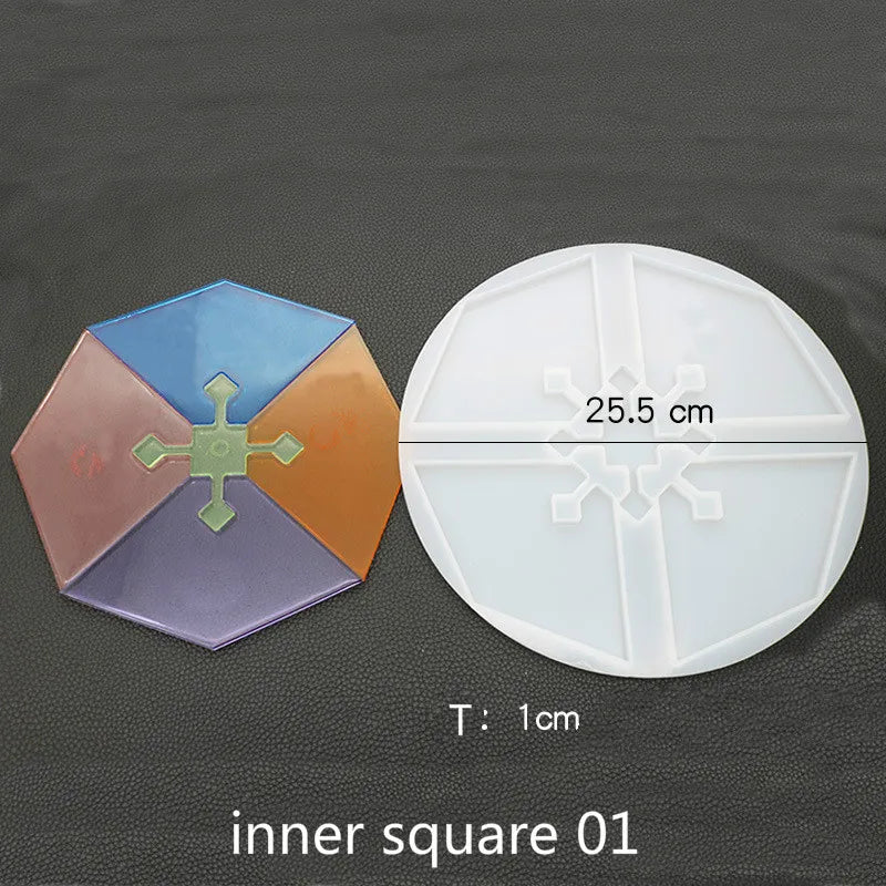 DIY Irregular Table Base UV Resin Jewelry Tool Silicone Craft Decor