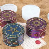 DIY Epoxy Resin Twelve Constellation Star Storage Box Silicone Mold