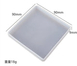 DIY UV Resin Molds Jewelry Tools Coaster Box Accessories Moulds