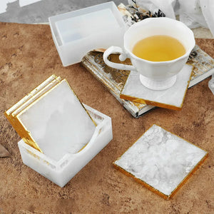 DIY UV Resin Molds Jewelry Tools Coaster Box Accessories Moulds