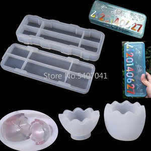 Stationery Box Egg Storage Jewelry Mold Art Decoration UV Resin Tools