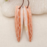Pork Stone Gemstone Women Earrings - Charms Long Dangle Jewelry