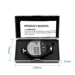 Portable 0-100HD A C D Hardness Tester Meter Digital Durometer Scale