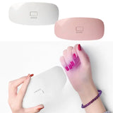 6W Mini UV Dryer 30s 60s Timer Nail Art Manicure Gel Dryer