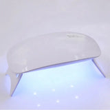 Portable 6W Mini UV Dryer for Nail Art Gel, USB Charge, 30s 60s Timer