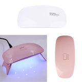 Portable 6W Mini UV Dryer Nail Art Gel Dryer
