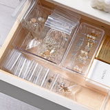 Portable Jewelry Box Storage Organizer Drawer Necklace Bracelet Ring Holder