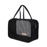 Portable Bathing Bag Mesh Shower Toiletry Pouch Travel Makeup Storage