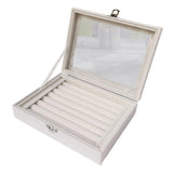 Portable Organizer for Bangle Necklace Bracelets Ear Studs