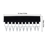 Cap Organizer Hanger 10 Clips Baseball Cap Holder Storage Foldable Hat Organizer