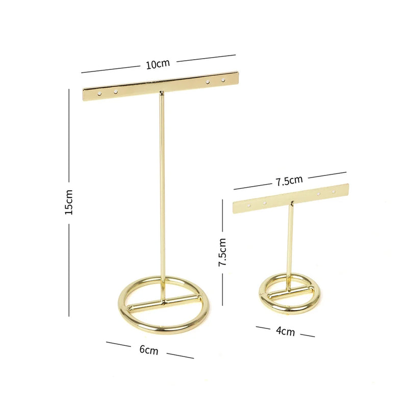 Metal Earrings Jewelry Display Stand Organizer for Women