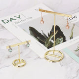 Metal Earrings Jewelry Display Stand Organizer for Women
