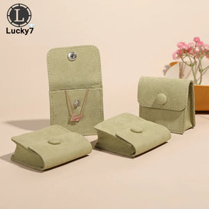 Cloth Bag Jewelry Ring Earring Box Travel Jewelry Organizer Packaging Bags
