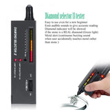 Portable Diamond Gems Tester Pen Gemstone Selector Tool LED Indicator