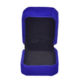Portable Double Rings Box Wedding Engagement Ring Case Organizer for Women