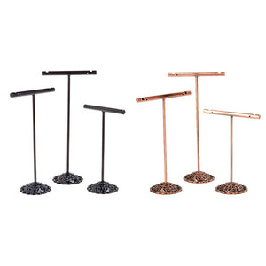Metal Earring Jewelry Display Rack Stand Organizer Holder