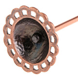 Metal Earring Jewelry Display Rack T Bar Hanger