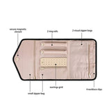 Portable Jewelry Organizer Holder Travel Bag