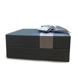 Portable Earrings Storage Box Necklace Bracelet Ribbon Jewelry Case