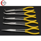 Portable 0-90 Degree Crucible Tong Graphite Melting Pliers