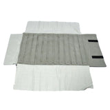 Portable Travel Jewelry Roll Bag for 60 Pairs of Earrings Display Case