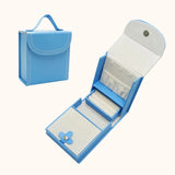 Portable Girls Jewelry Organizer Case Travel Hair Accessories Storage Boxes