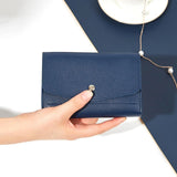Portable Jewelry Bag Clutch Organizer Pouch