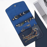 Portable Jewelry Bag Clutch Organizer Pouch