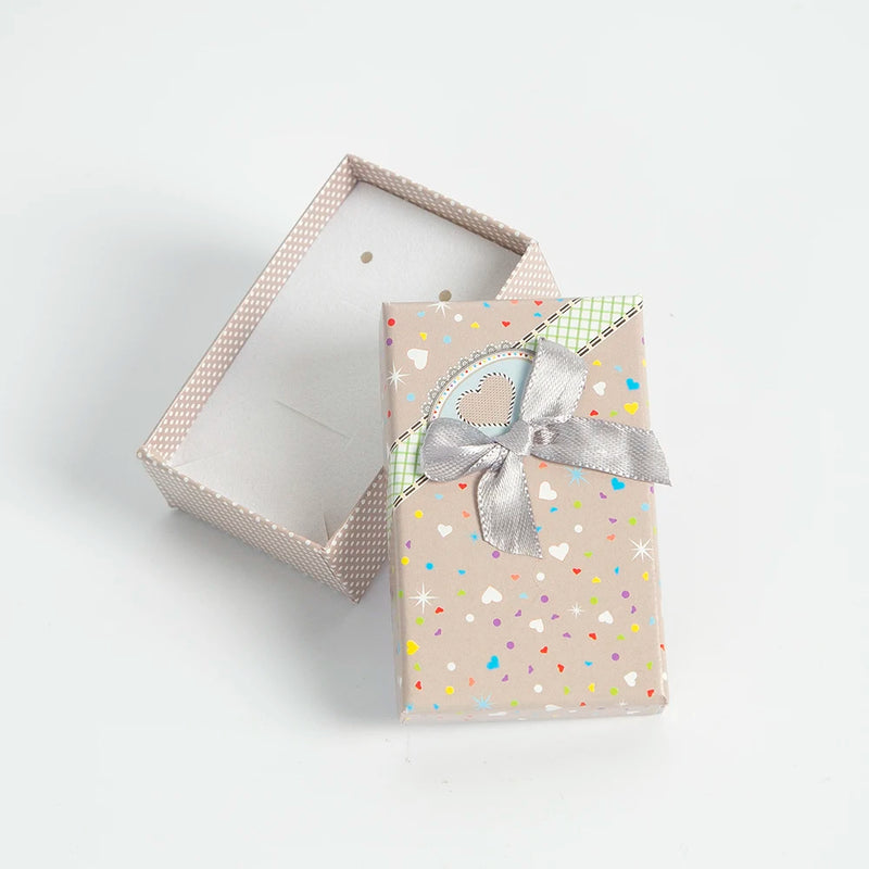 Portable Jewelry Box 5*8cm Jewelry Organizer Display Travel Jewelry Case Boxes