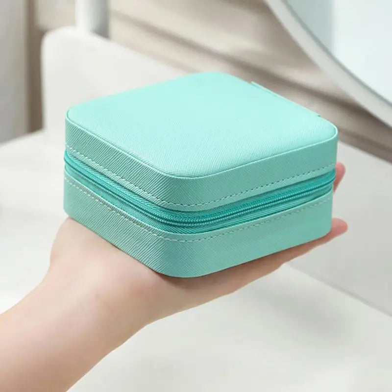 Portable Jewelry Box Candy Travel Storage Organizer Display