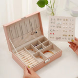 Portable Jewelry Box Large-Capacity Gift for Women
