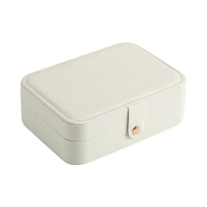 Portable Jewelry Box Necklace Earring Ring Organizer