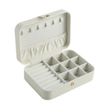 Portable Jewelry Box Necklace Earring Ring Organizer