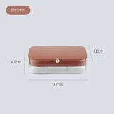 Portable Jewelry Box Jewelry Organizer Display Travel Jewelry Case Boxes Girl