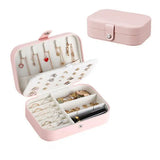 Portable Jewelry Box Organizer Display for Travel
