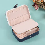 Portable Jewelry Box Organizer Display Case