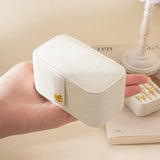 Portable Jewelry Box Jewelry Organizer Display Travel Small Jewelry Case