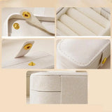Portable Jewelry Box Jewelry Organizer Display Travel Small Jewelry Case