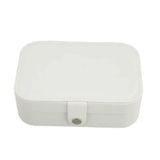 Portable Jewelry Box 2 Layers Travel Organizer Storage Case