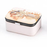 Portable Jewelry Box Storage Cartoon Print Designe Printing Travel