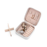 Travel Size Jewelry Box Organizer Storage Box For Bracelet Earrngs Ring Necklace