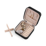 Travel Size Jewelry Box Organizer Storage Box For Bracelet Earrngs Ring Necklace