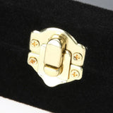 Velvet Jewelry Display Box Organizer Grids Rings Earrings Travel Case