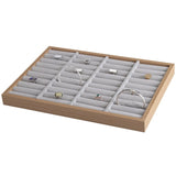 Portable Jewelry Display Tray Organizer - Bracelet Display Case