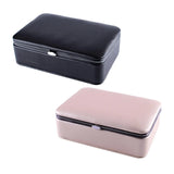 Portable Jewelry Organizer Box PU Leather Storage Holder Travel