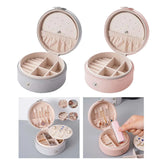 Portable Jewelry Organizer Box Holder Waterproof for Girls Women