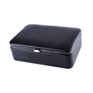 Portable Jewelry Organizer Box Large Capacity PU Leather Display Case
