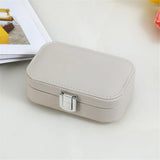 Portable Jewelry Organizer Display Travel Case Boxes Locket Necklace