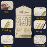 Portable Earring Storage Bag Travel Jewelry Organizer Box