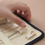 Portable Earring Storage Bag Travel Jewelry Organizer Box